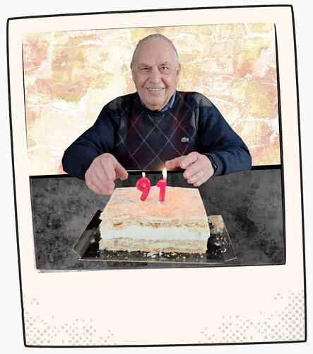 José en su 91 cumpleaños