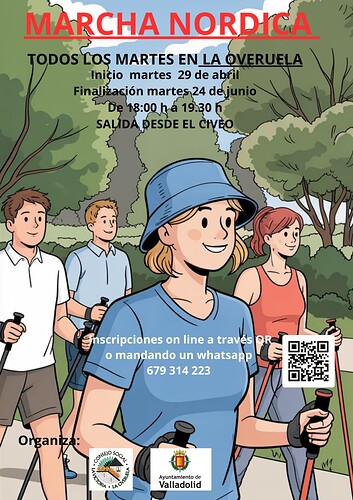 Cartel Marcha Nordica