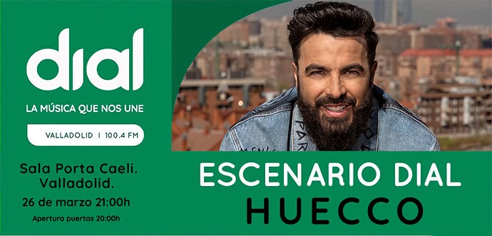 Cartel del concierto