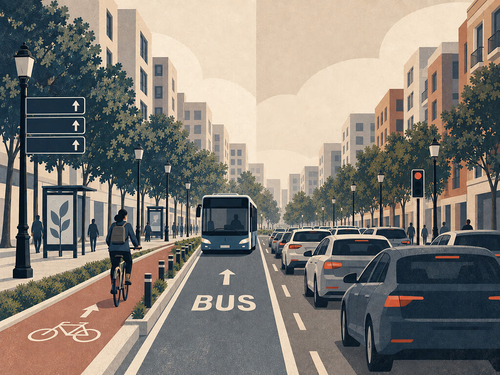 ¿Hacer más sitio al coche trae más coches? Lo que cuentan varias calles de Valladolid