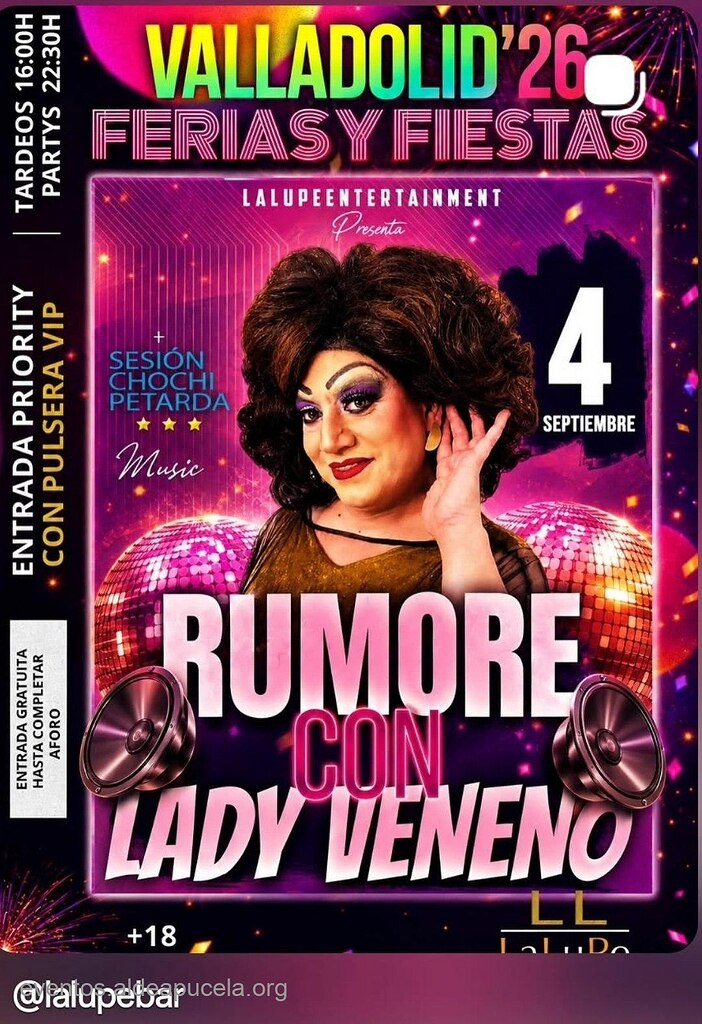 Rumore con Lady Veneno (Espectáculo)