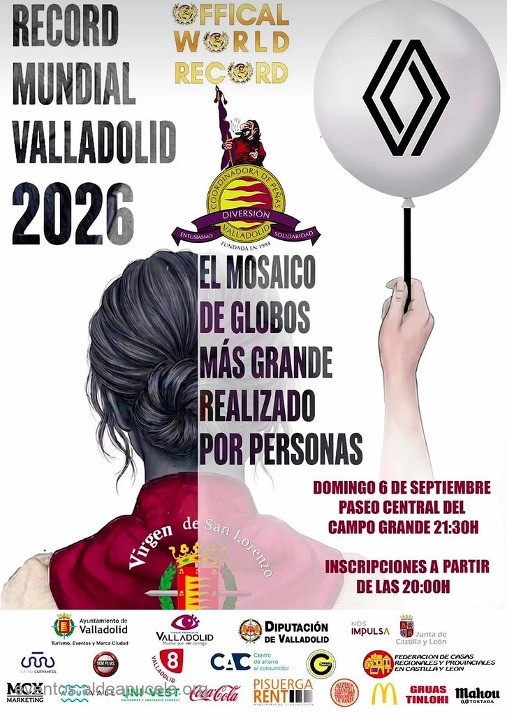 Récord Mundial: El Mosaico de Globos más Grande (Evento)
