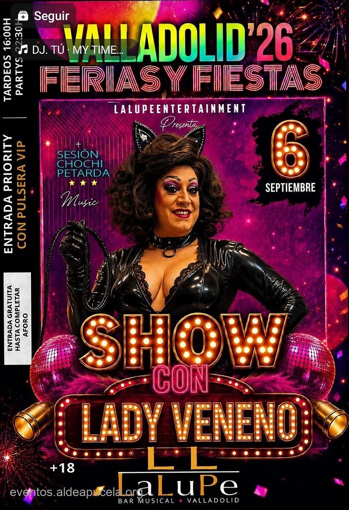 Show con Lady Veneno (Sesión Chochi Petarda)