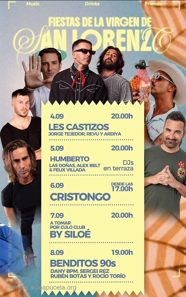 Conciertos de Fiestas 2026 en La Pera Limonera