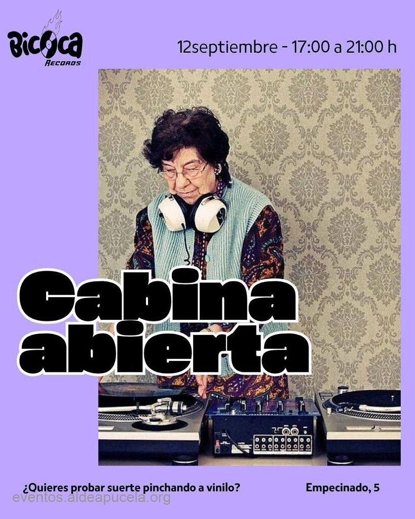 Cabina abierta (Sesión de vinilos)