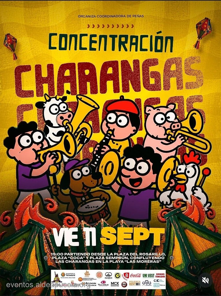 Primera concentración de Charangas “Ohayo”, “Gaveta” y “Cucu Band”