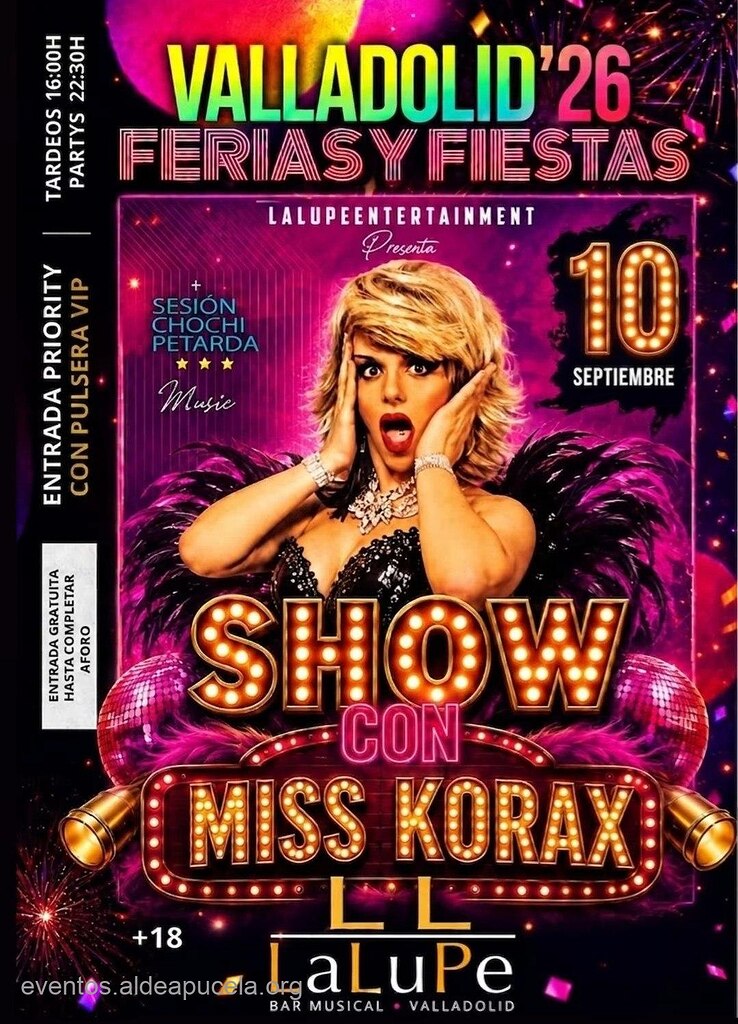 Show con Miss Korax (Espectáculo)