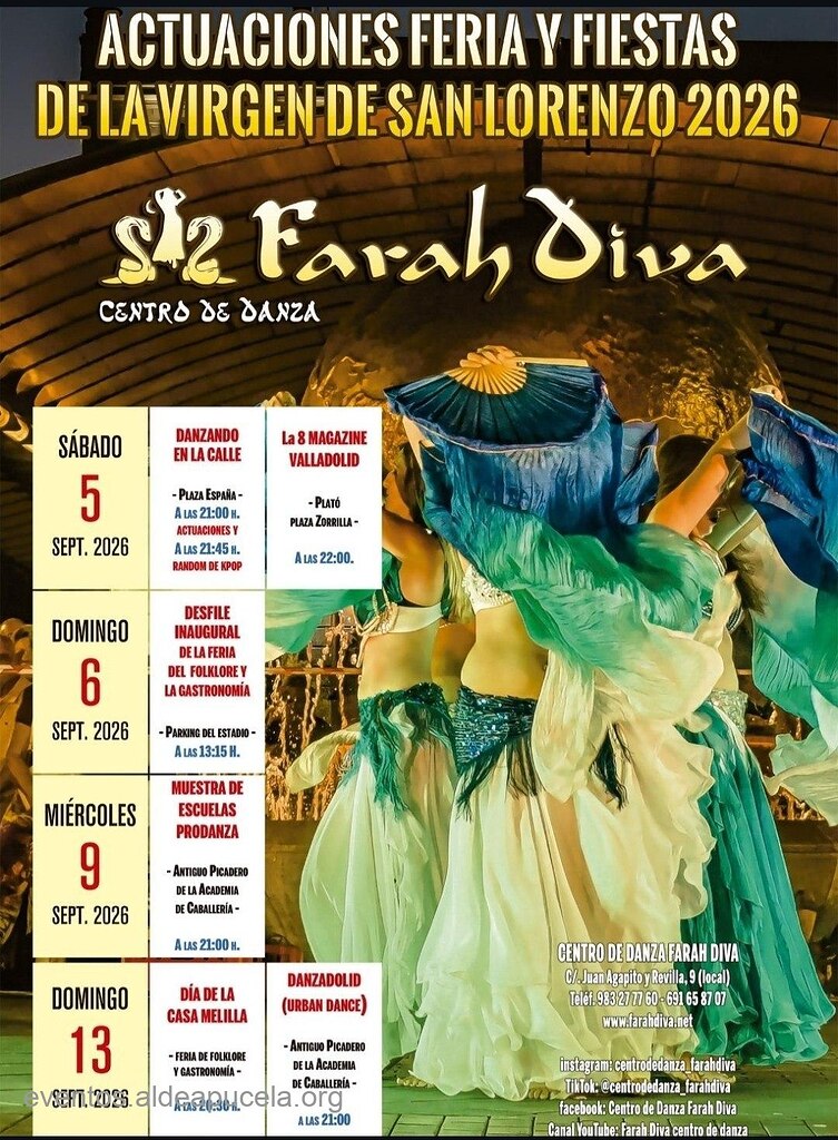 Farah Diva - Actuaciones Feria y Fiestas 2026