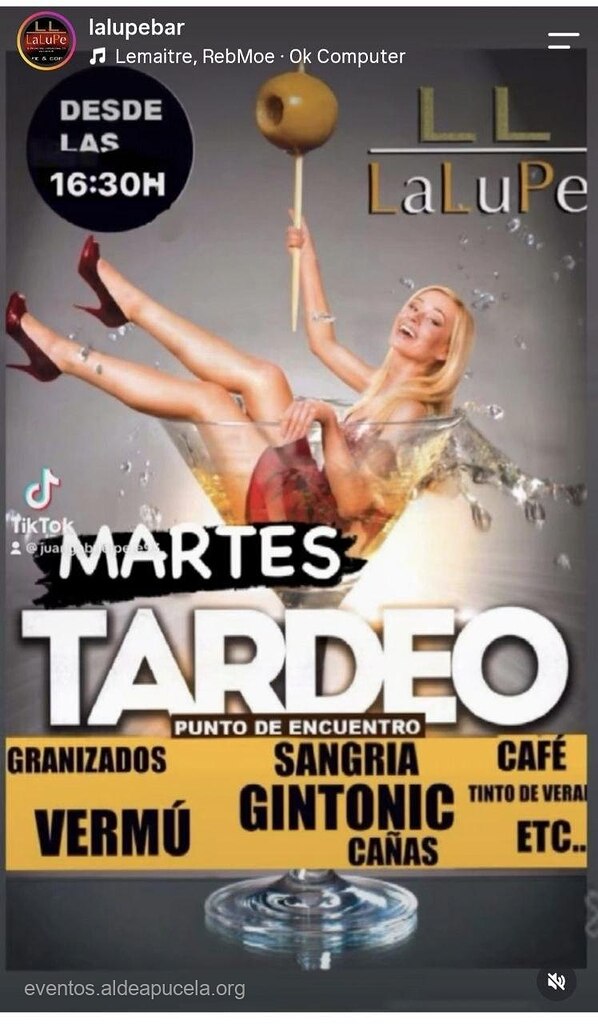 Martes tardeo (Punto de encuentro)