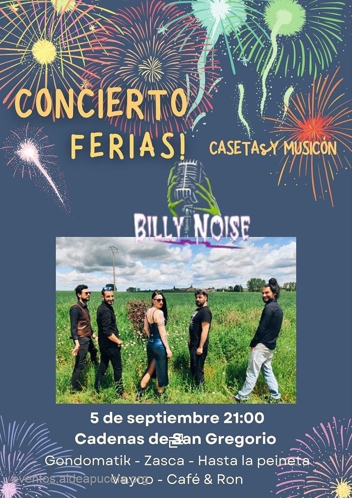 Concierto Ferias! Billy Noise