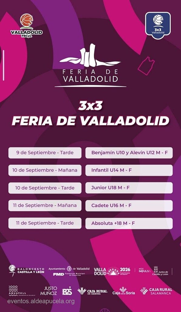 3x3 Feria de Valladolid (Torneo de Baloncesto)