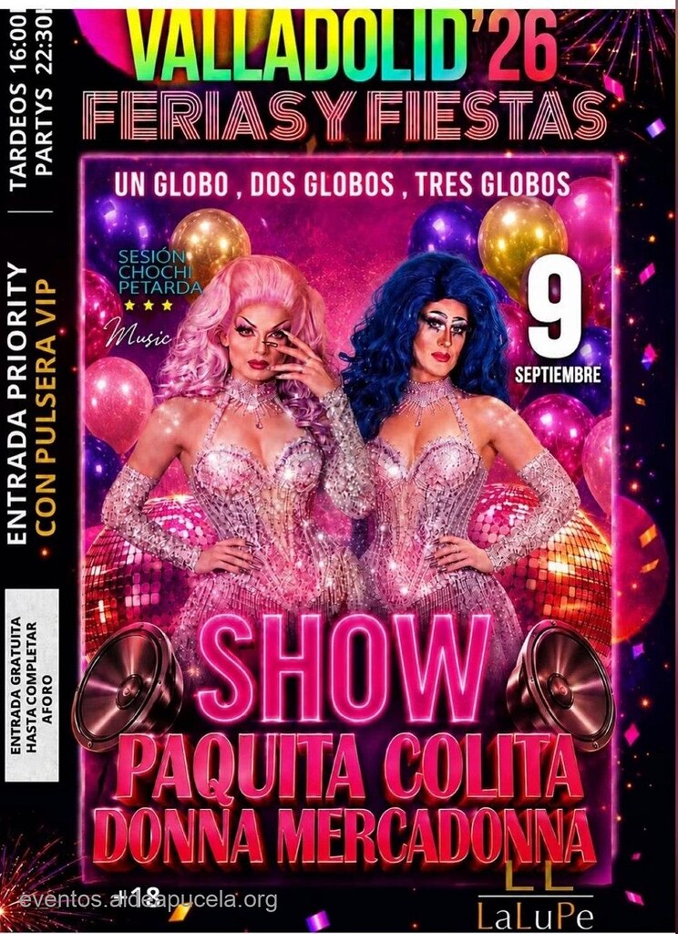 Show Paquita Colita Donna Mercadonna