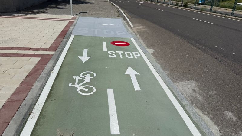 El carril bici a ninguna parte