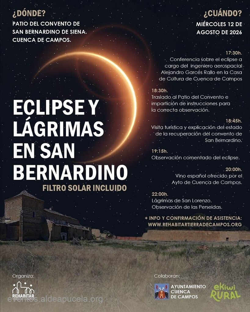 Eclipse y Lágrimas en San Bernardino (Evento Astronómico)