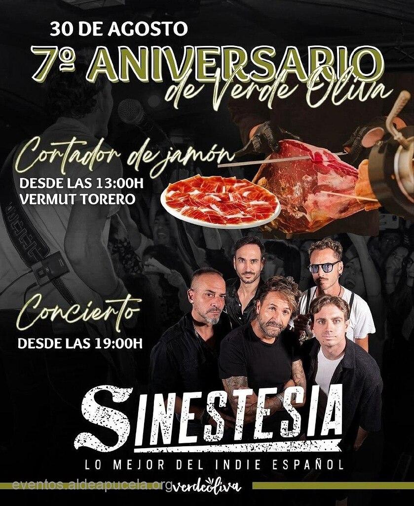 7º Aniversario de Verde Oliva (Celebración)