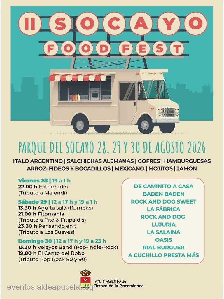 II Socayo Food Fest (Festival Gastronómico y Musical)