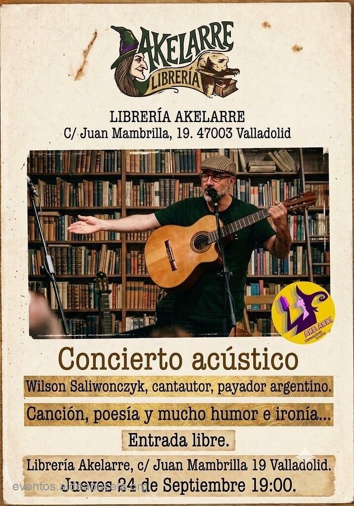 Concierto acústico (Wilson Saliwonczyk)