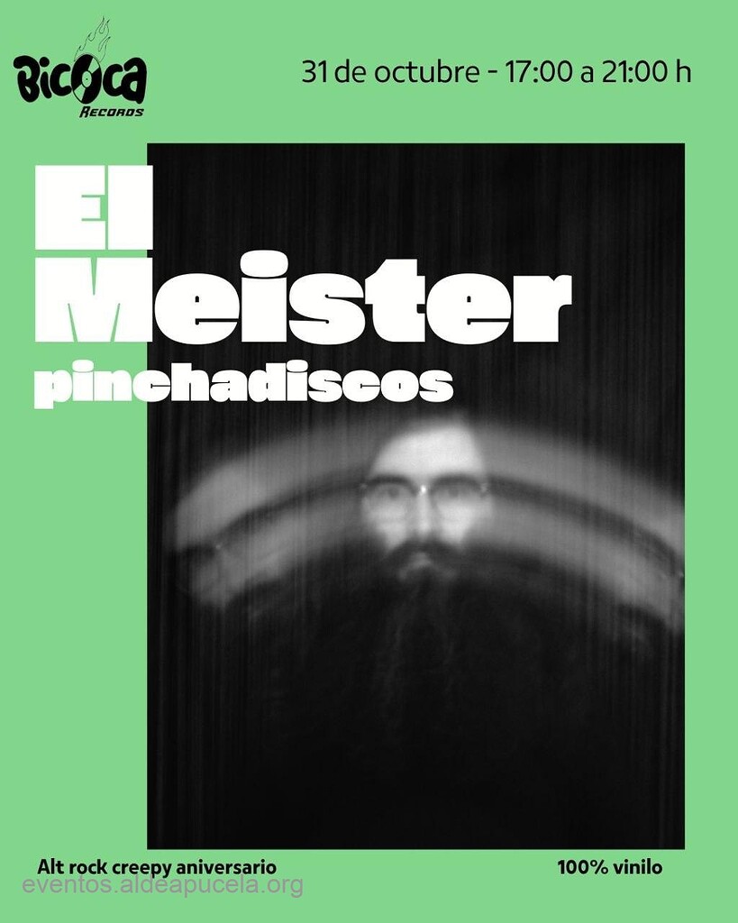 El Meister pinchadiscos