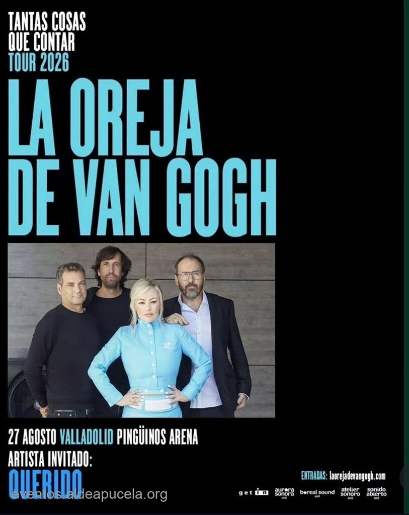 La Oreja de Van Gogh (Tour Tantas Cosas que Contar 2026)