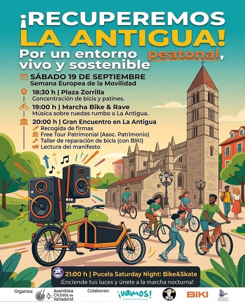 ¡Recuperemos La Antigua! (Semana Europea de la Movilidad)